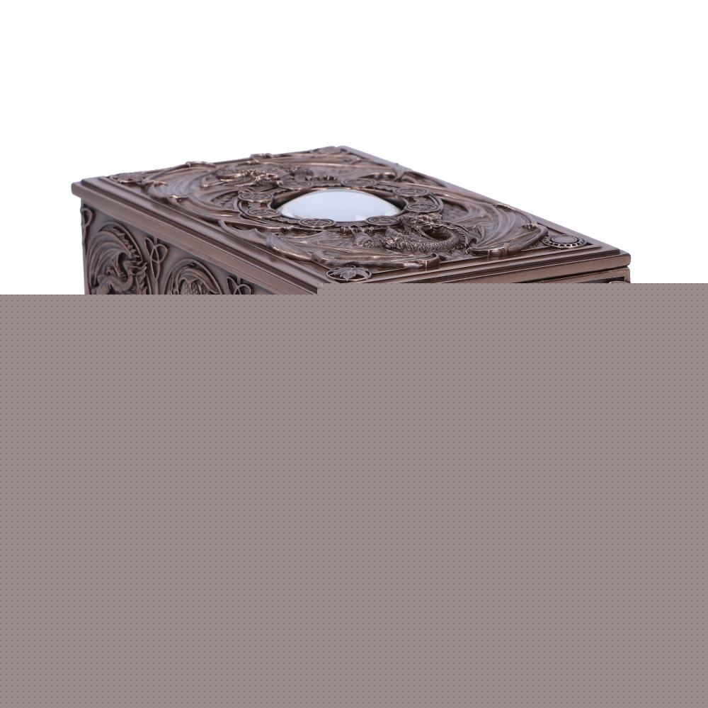Dragons of the Sabbats Tarot Box Bronze 14.5cm