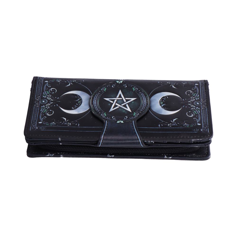 Triple Moon Embossed Purse