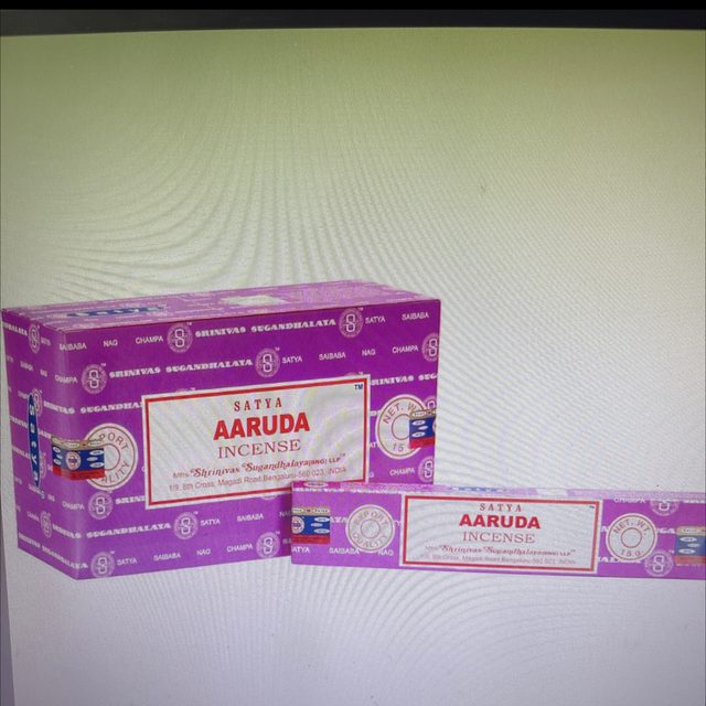 Packet of AARUDA incense sticks