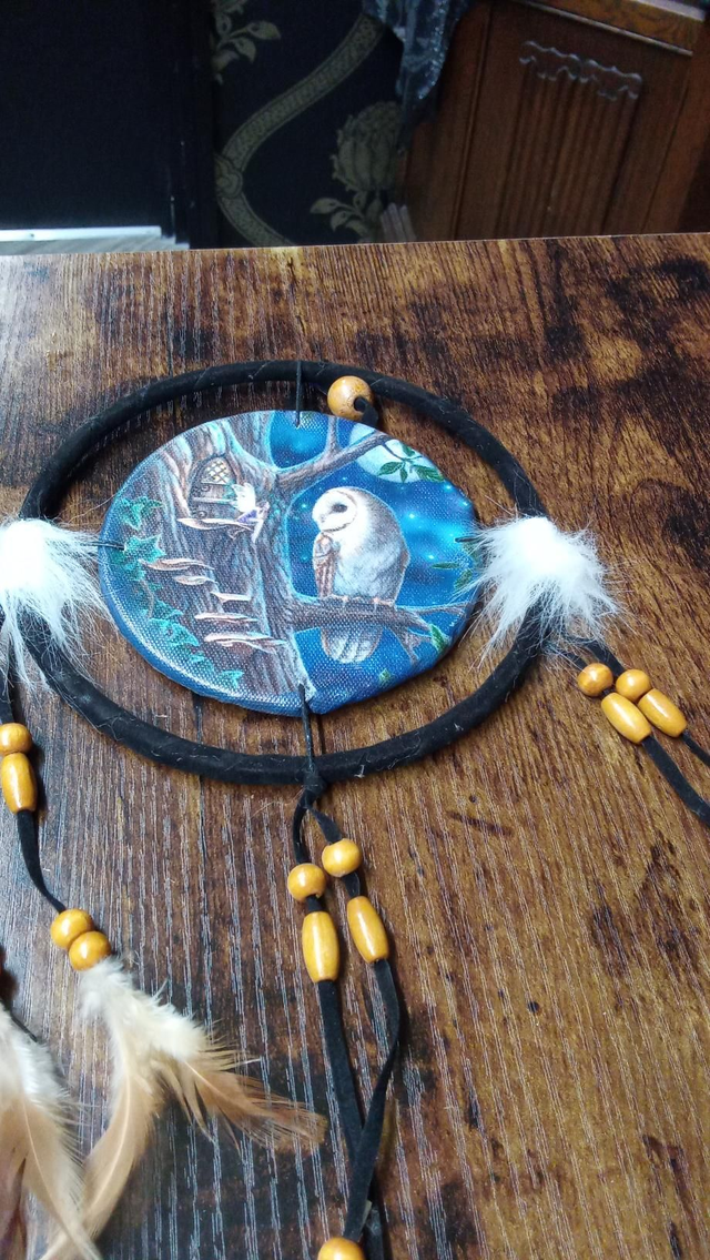 Dreamcatcher owl and fairy