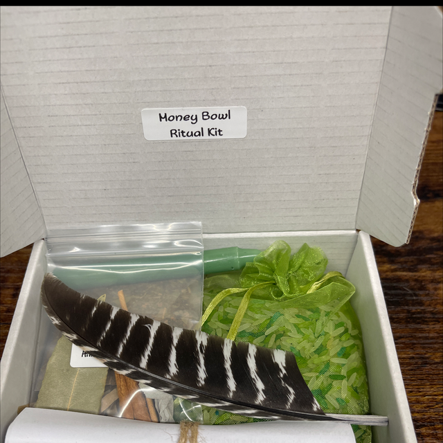 Money bowl ritual kit