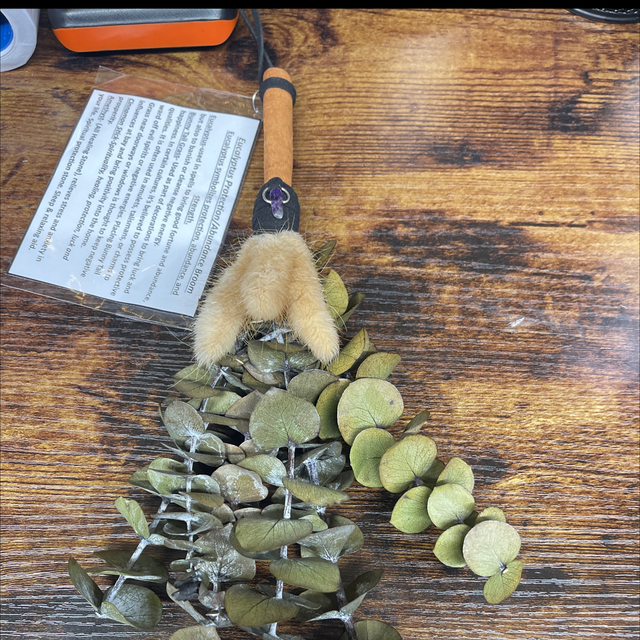 Eucalyptus protection broom