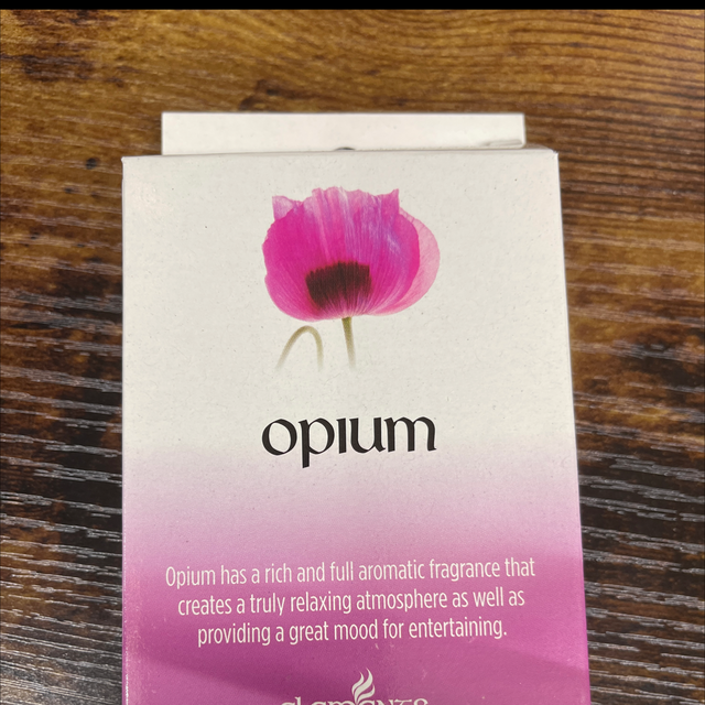Opium incense cones