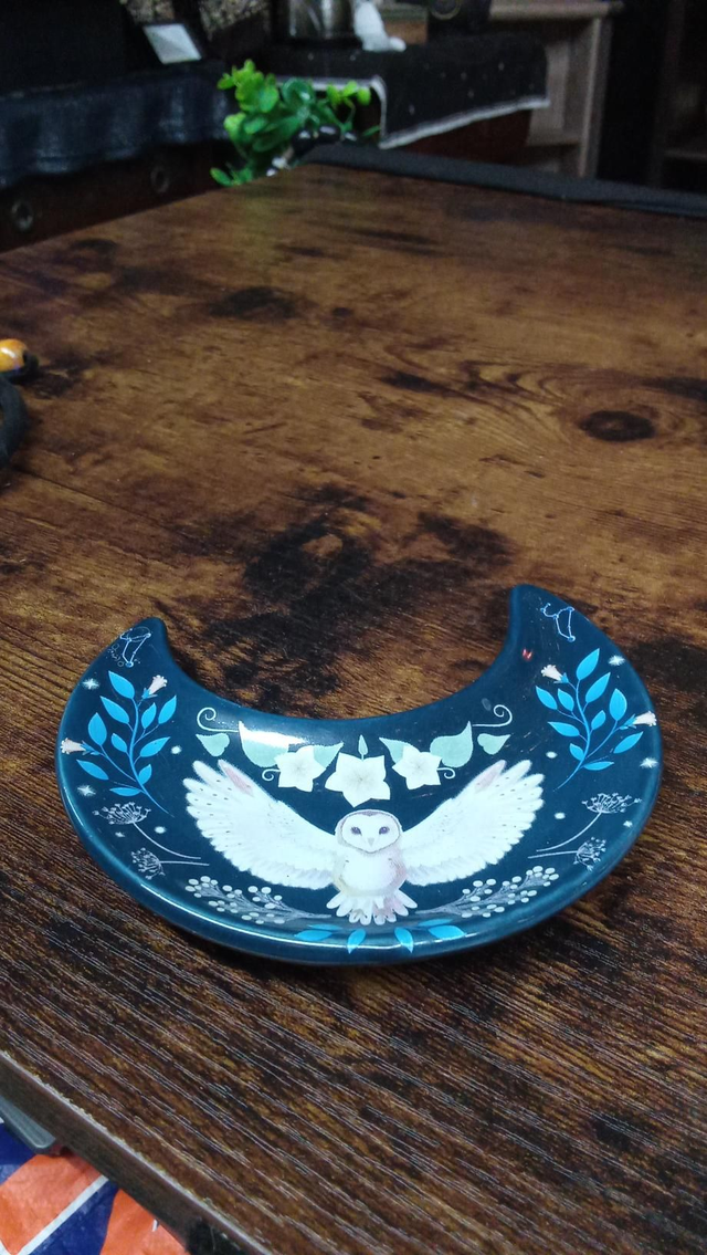Trinket Owl Dish