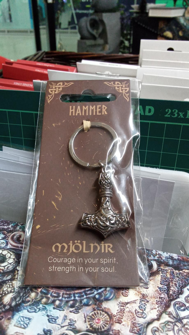 Keyring Viking Hammer