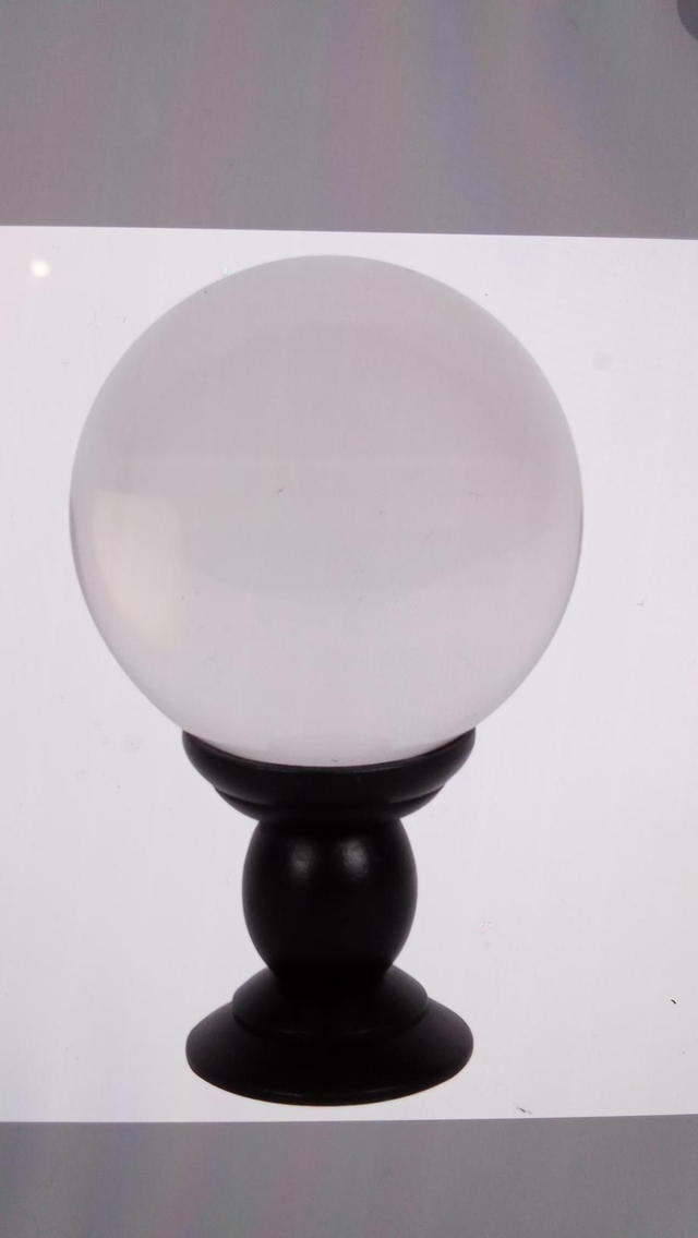 Crystal Ball Large 13cm with Stand