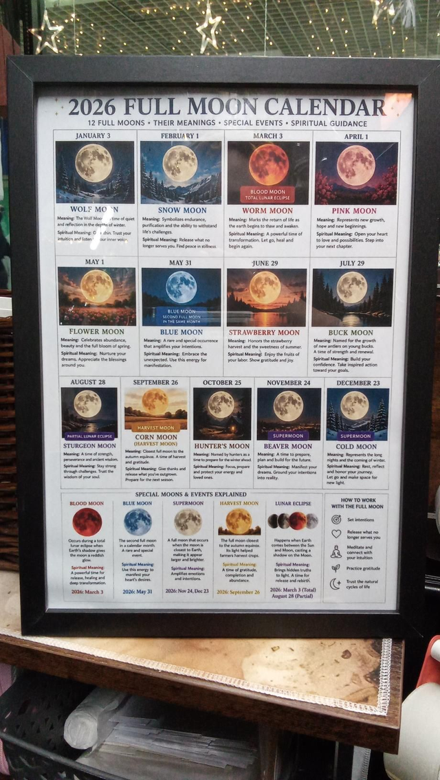 Picture Moon Calendar
