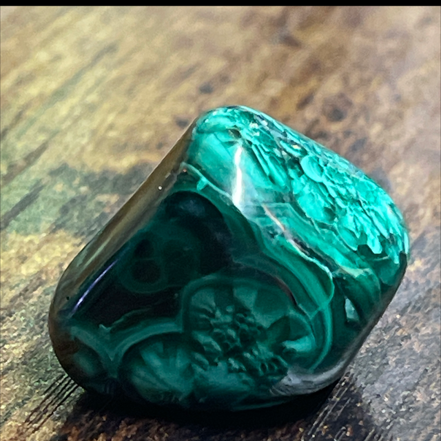 Malachite Tumble-stone