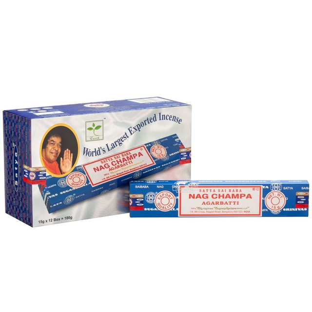 Packet of Nagchampa Incense Sticks by Satya