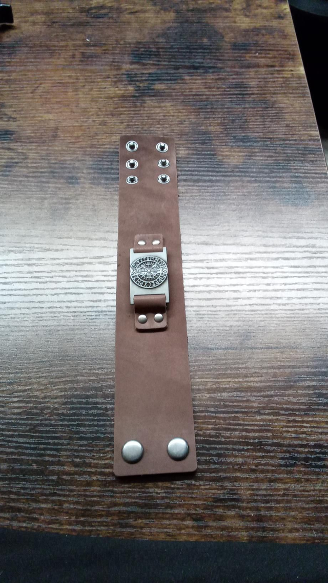 Bracelet Viking Leather
