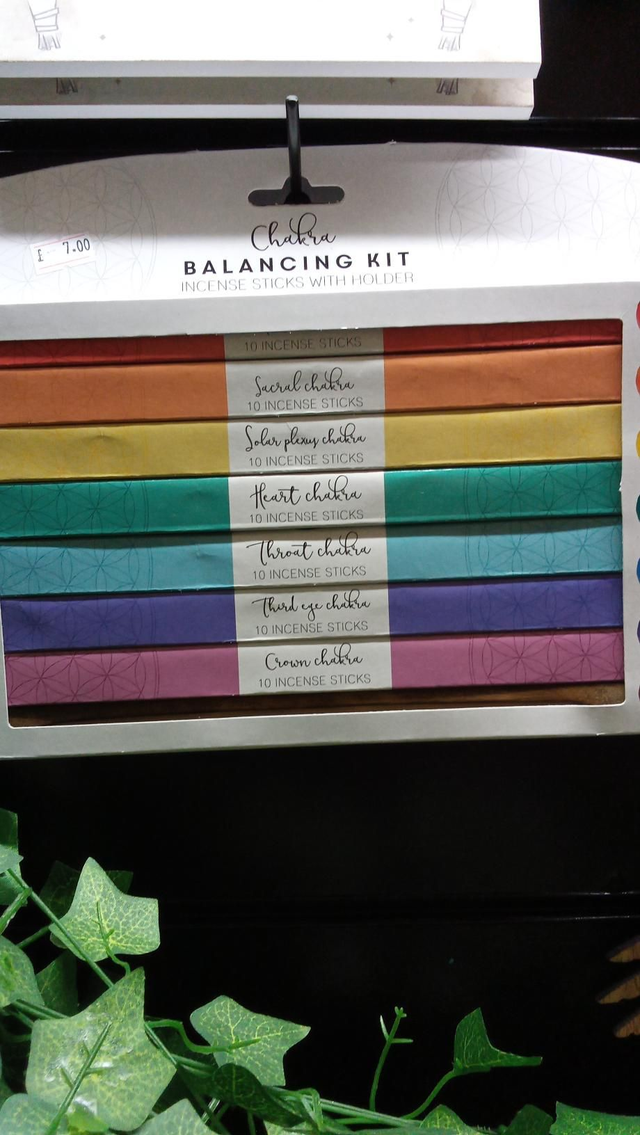 Incense Chakra Set