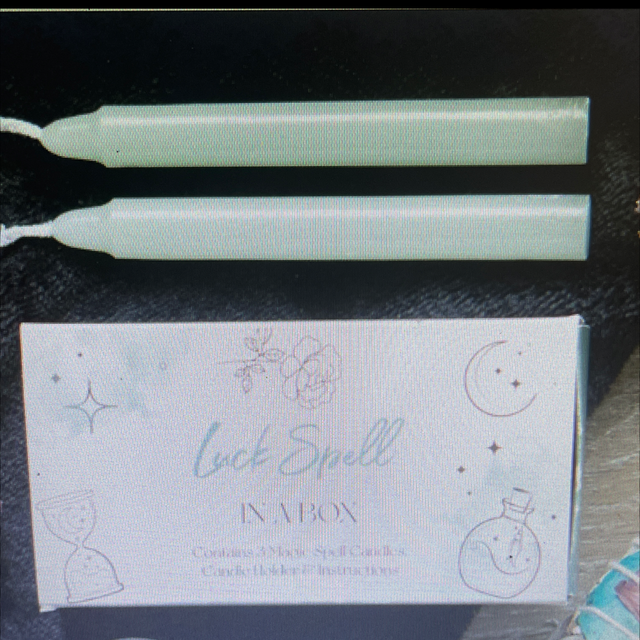 Magic luck spell in a box