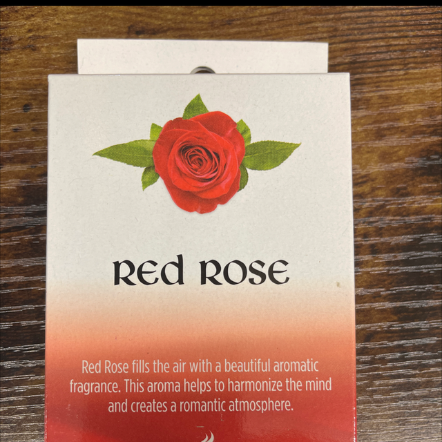 Red Rose incense cones