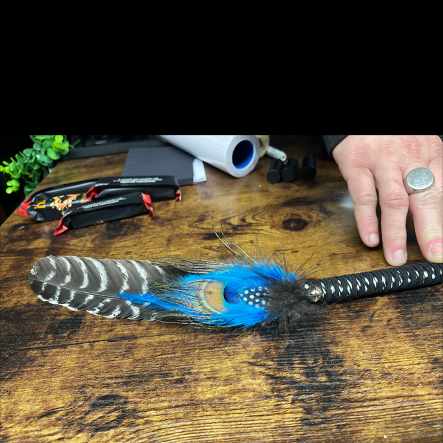 Turkey talking feather