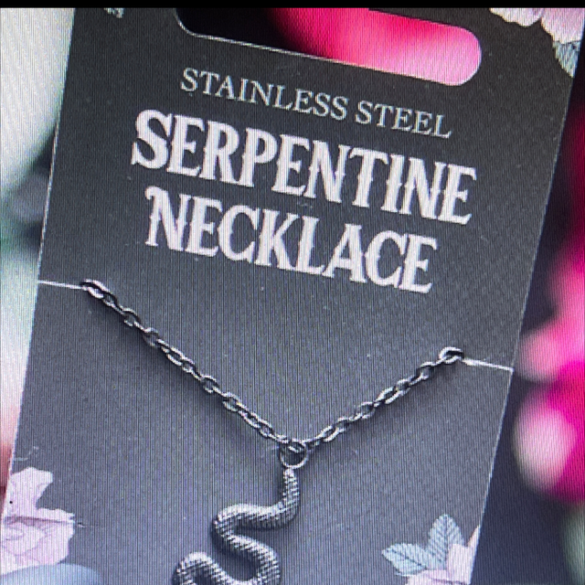 Serpentine Snake necklace