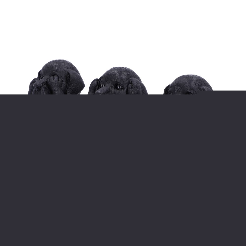 Three Wise Labradors 8.5cm