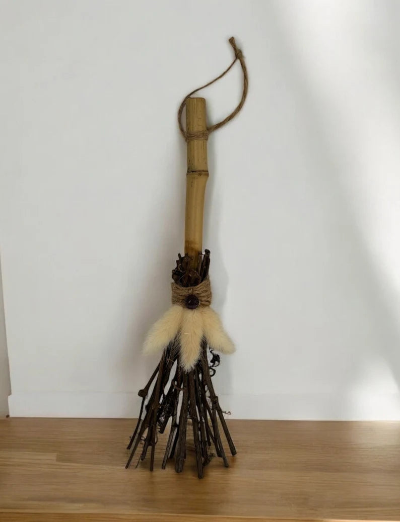 Witch's Broom, Protection Broom Charm, Wall Hanging, Alter, Witch, Wicca, Pagan
