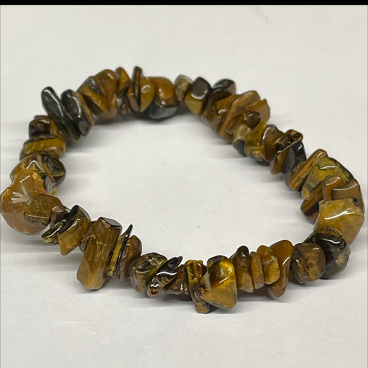Crystal chip bracelets