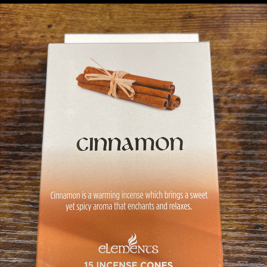 Cinnamon incense cones
