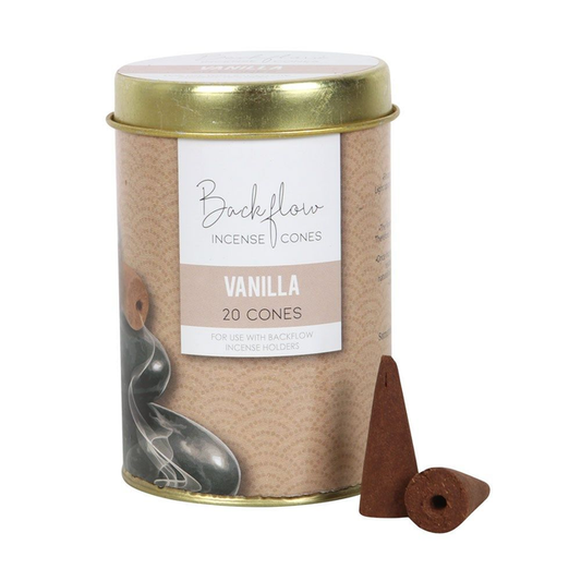 1 Tin of Elements Vanilla Jumbo Backflow Cones